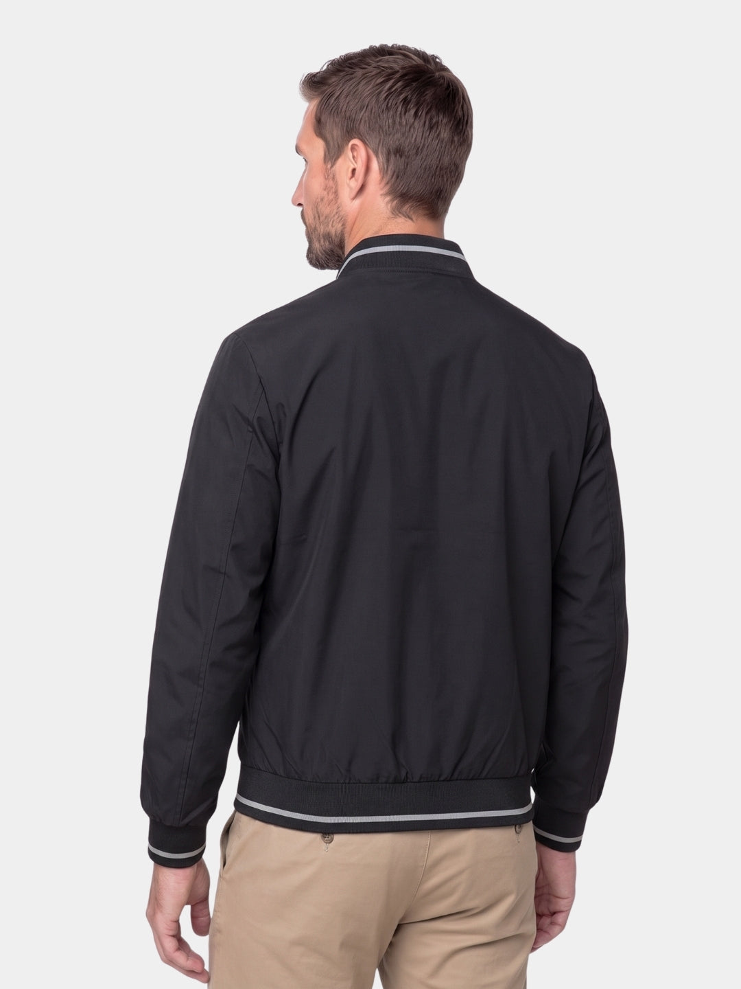 Chaqueta Bomber Casual de Beisbol - Cross & Crown
