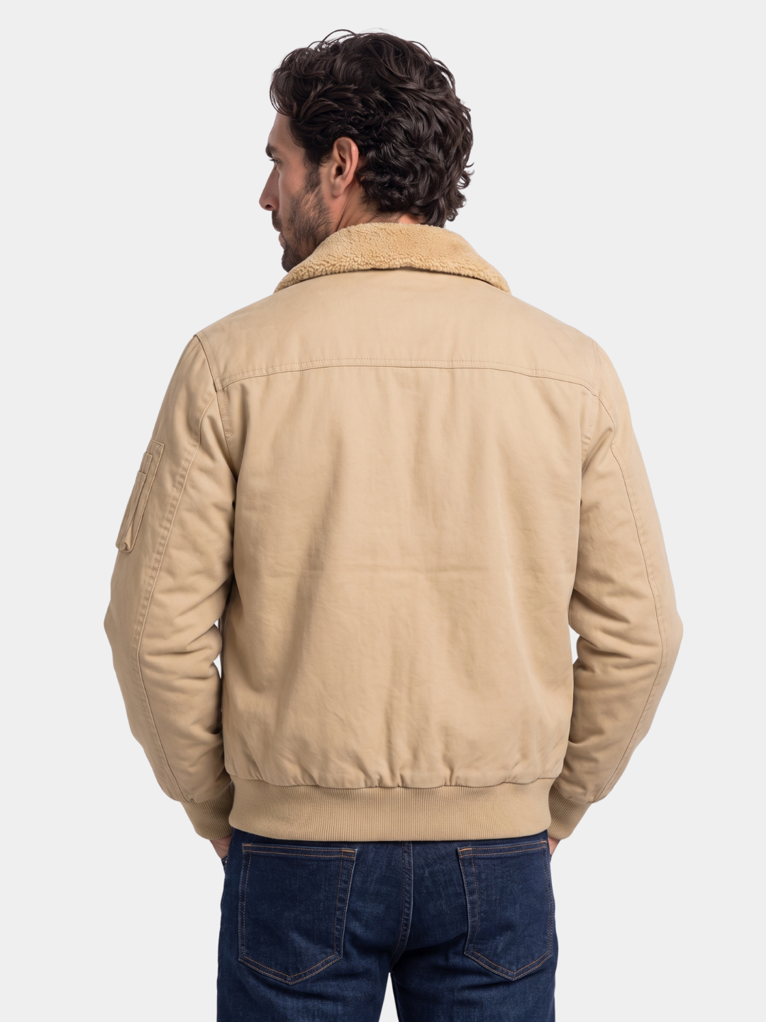 Chaqueta de Forro Polar Casual - Cross & Crown