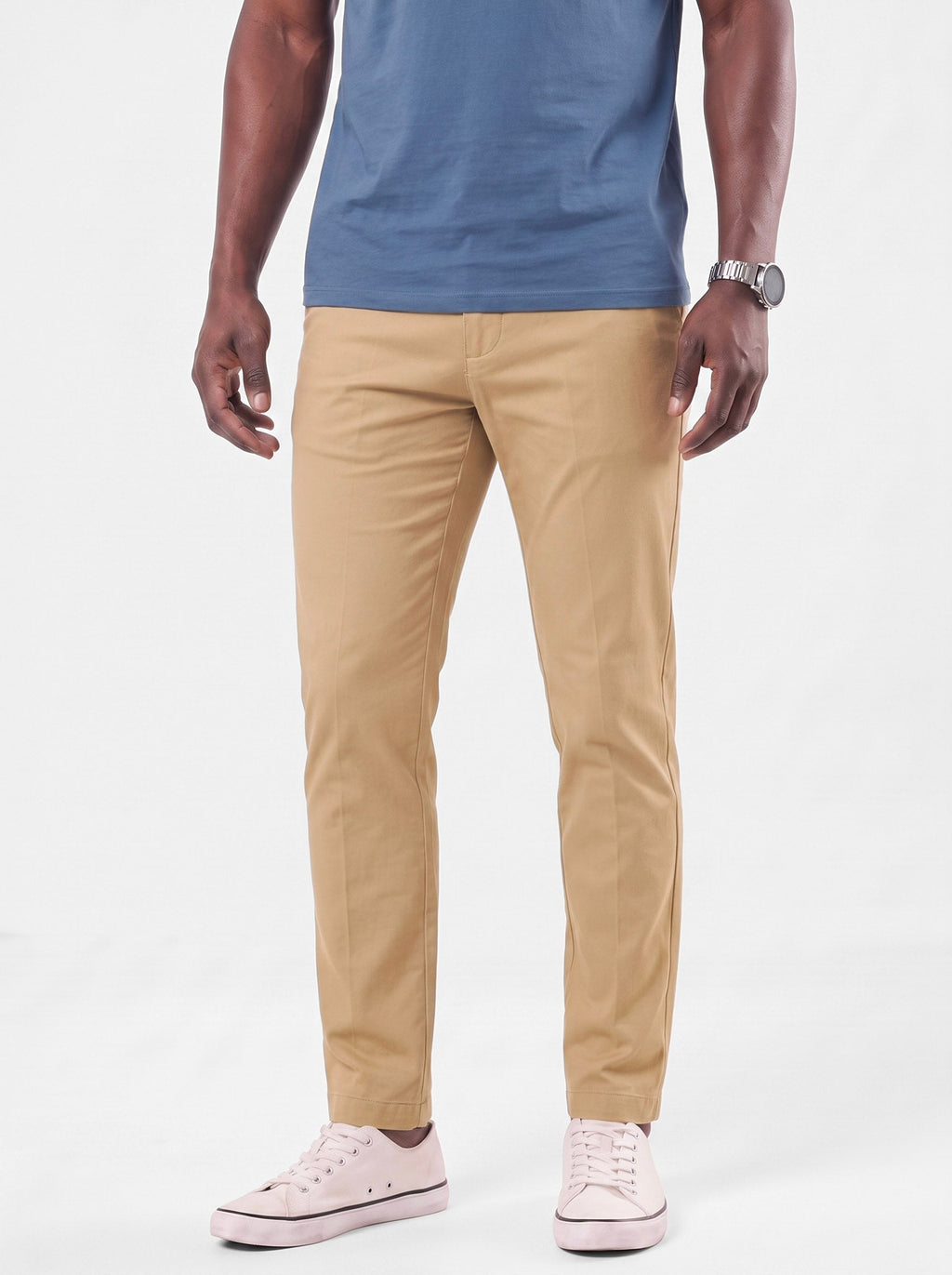 Pantalones Casual Slim Fit - Cross & Crown
