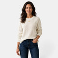 Suéter Mujer Chenilla Cuello Redondo
