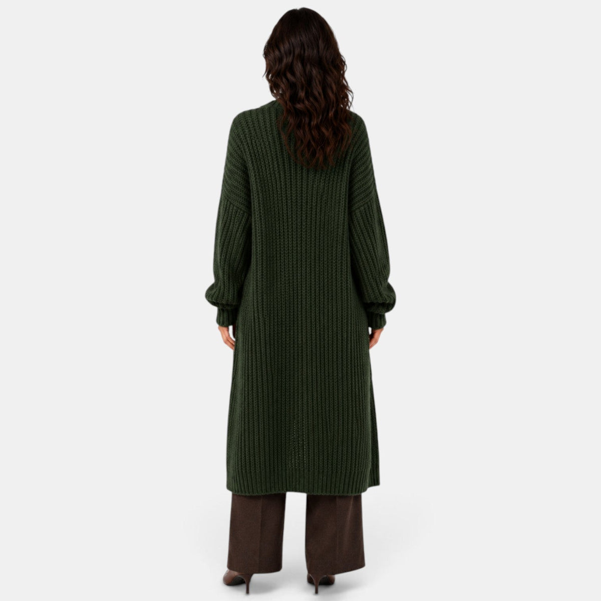 Abrigo Mujer de Punto Ligero