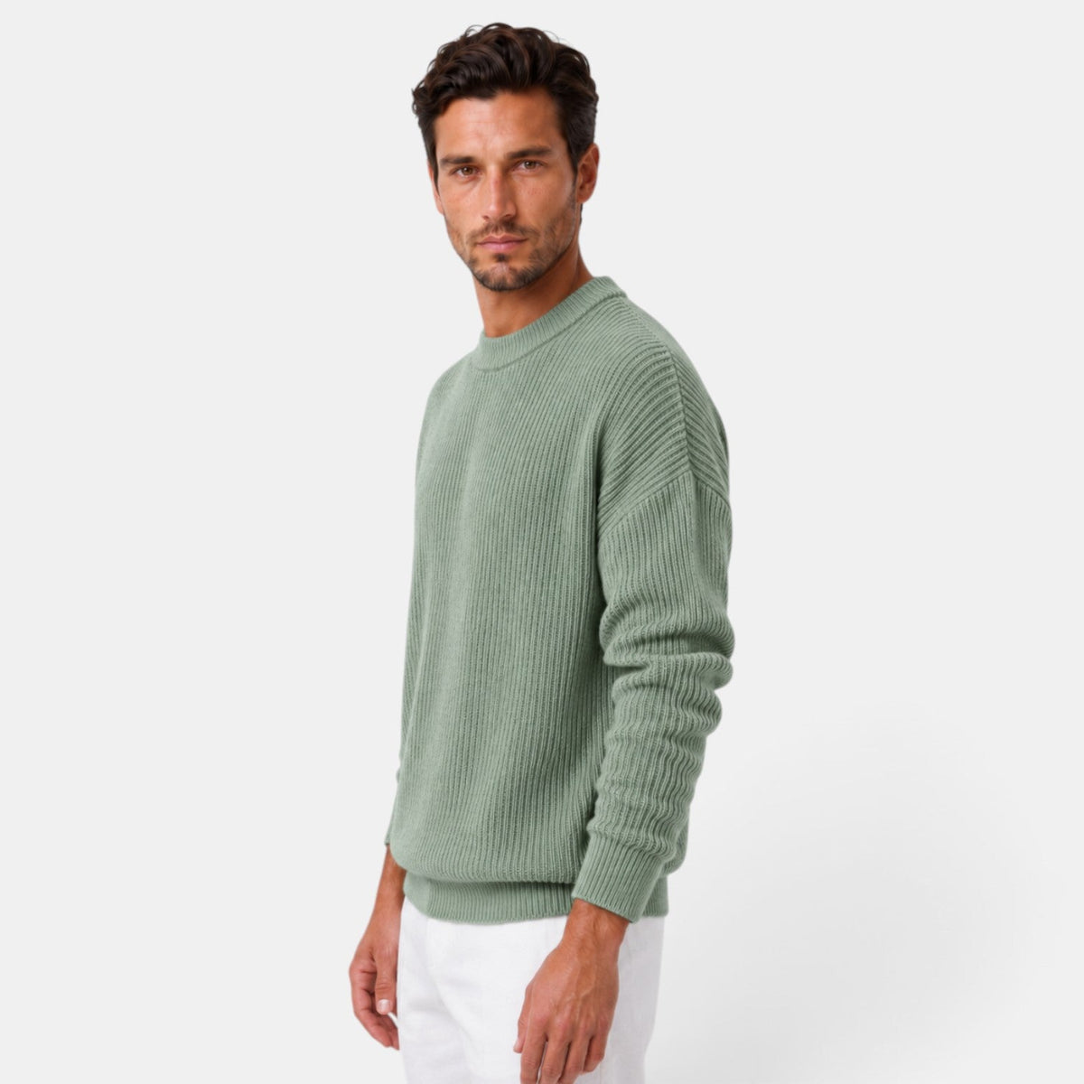 Suéter Hombre Cuello Redondo
