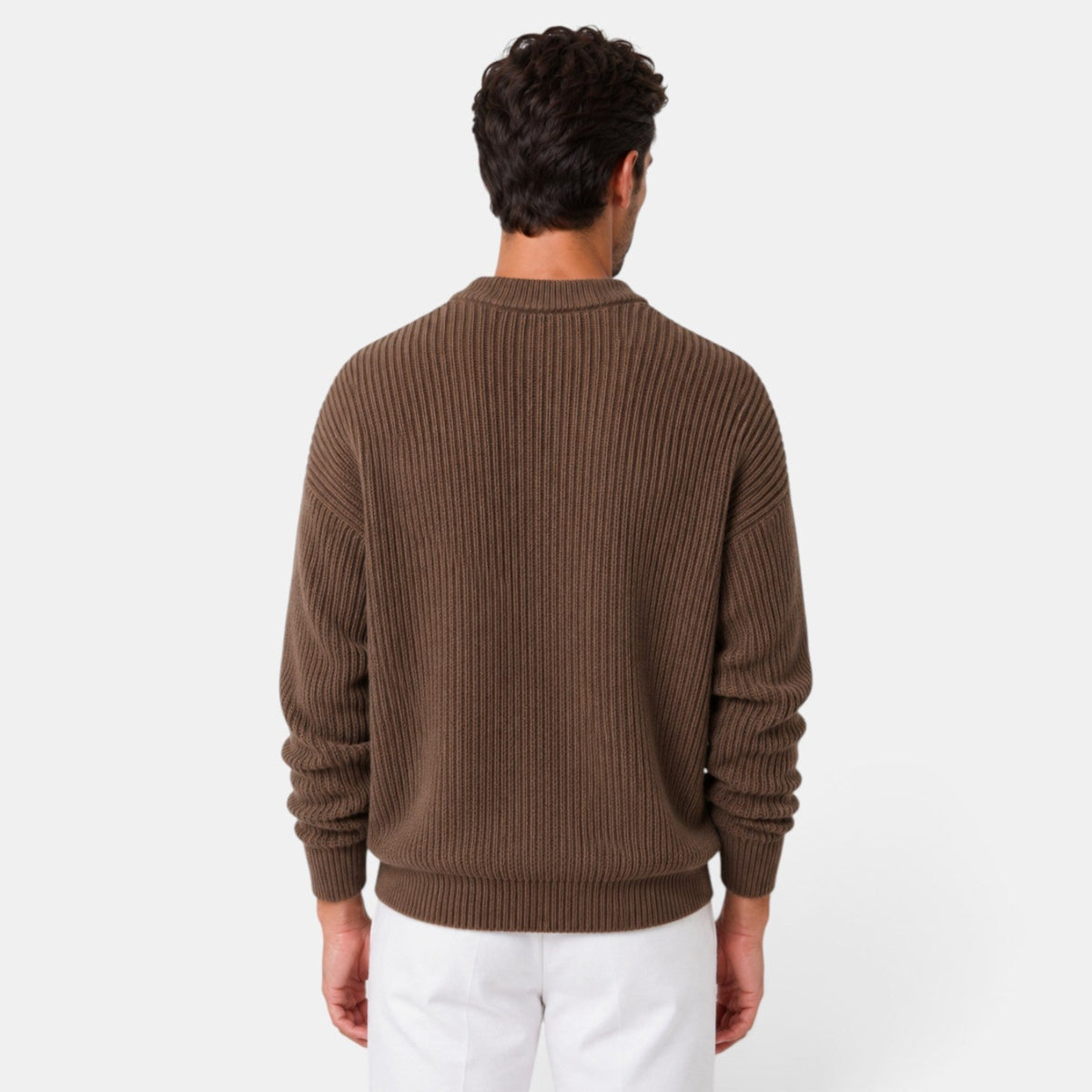 Suéter Hombre Cuello Redondo