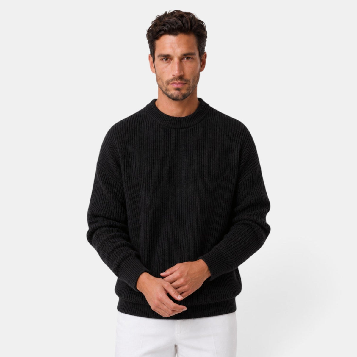 Suéter Hombre Cuello Redondo
