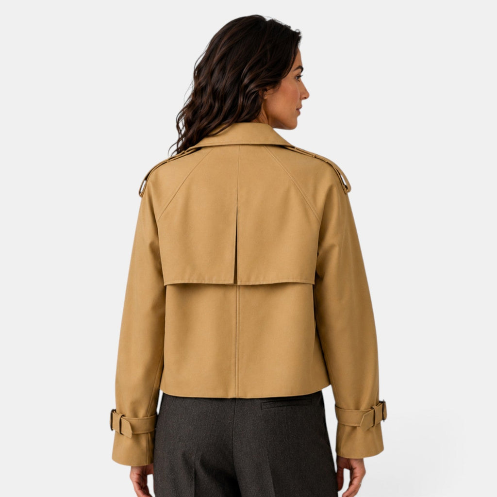 Gabardina Mujer Cruzada Ligera