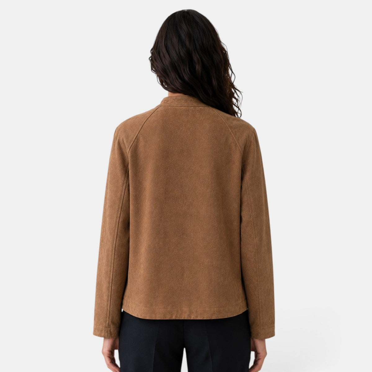 Chaqueta Mujer Oversize de Ante