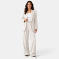 Conjunto Mujer Blazer Pantalón Recto