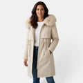 Parka Acolchada para Mujer con Capucha