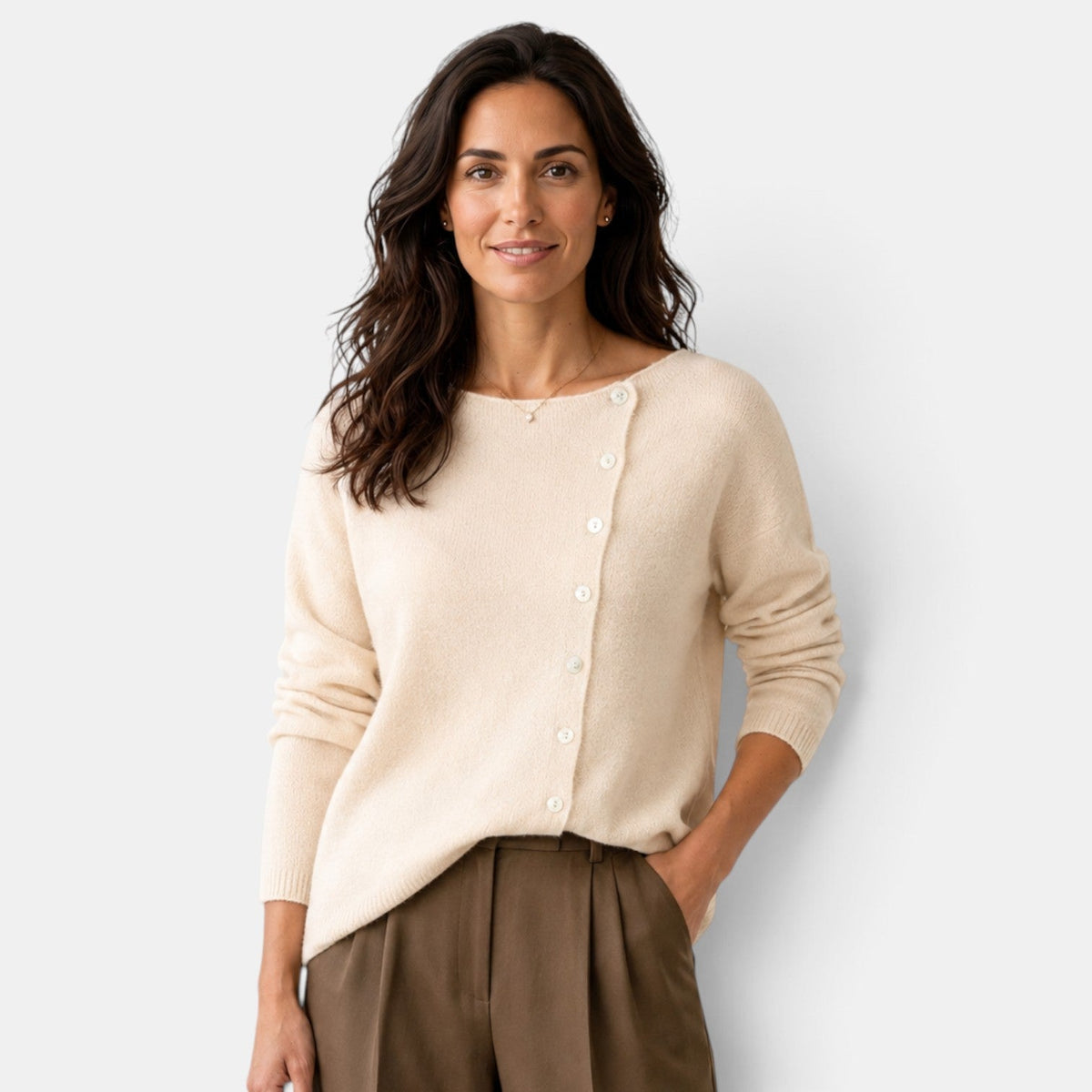 Cárdigan de Punto Premium Mujer – Suave y Elegante