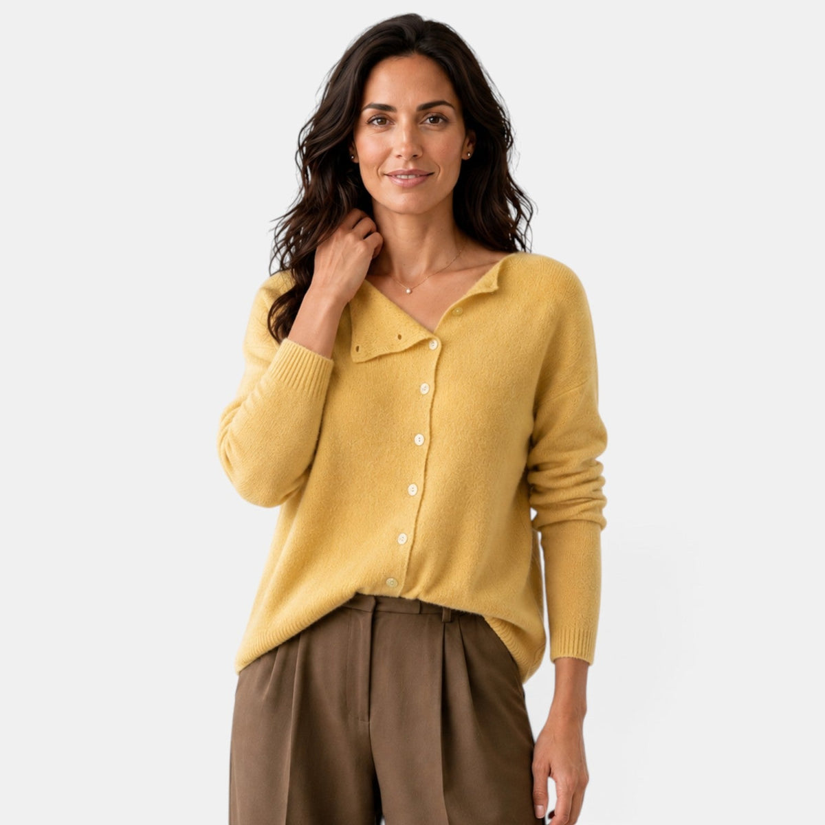 Cárdigan de Punto Premium Mujer – Suave y Elegante