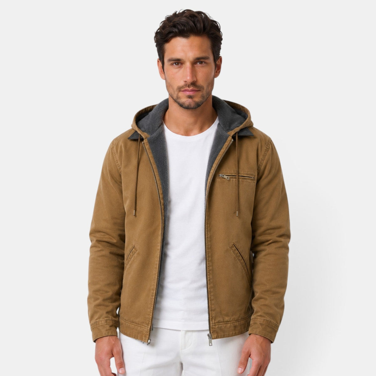 Chaqueta Hombre Otoño Forro Polar
