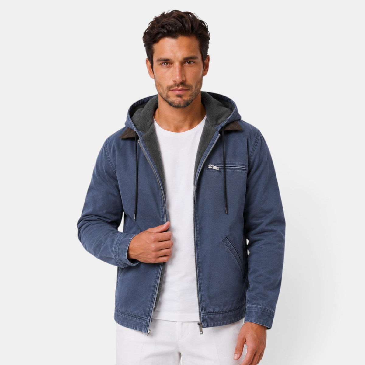 Chaqueta Hombre Otoño Forro Polar