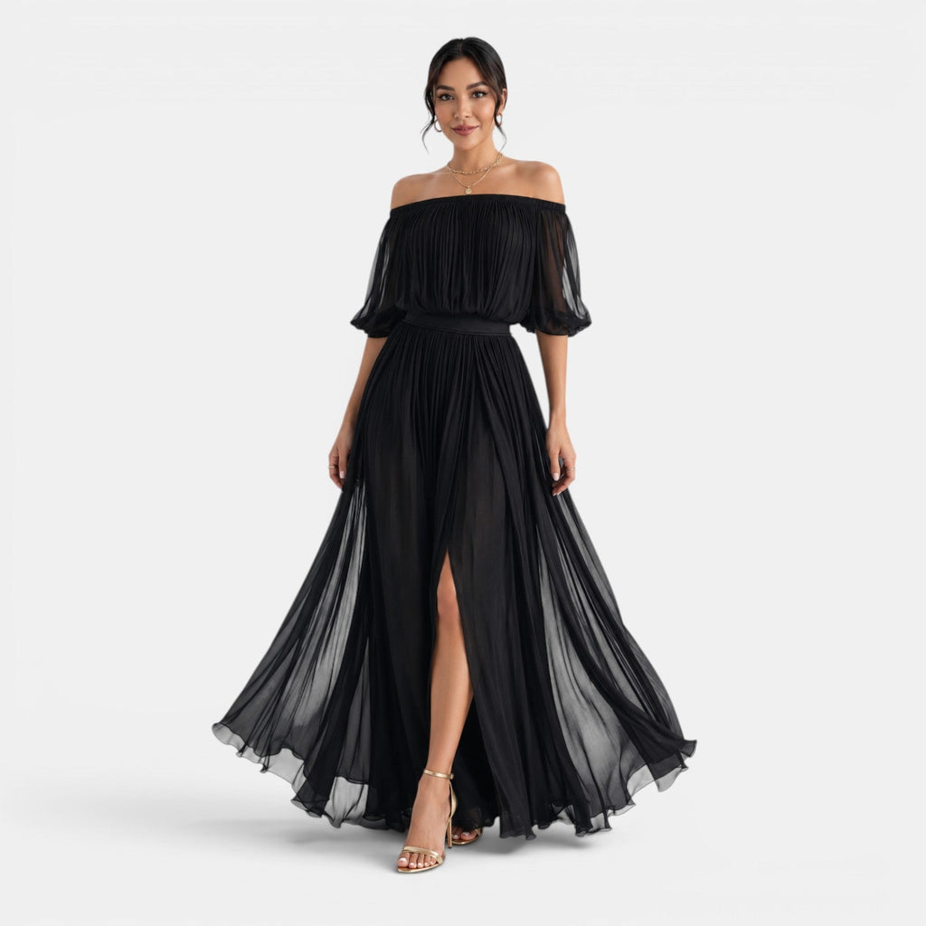Vestido Largo Elegante Mujer