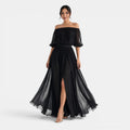 Vestido Largo Elegante Mujer