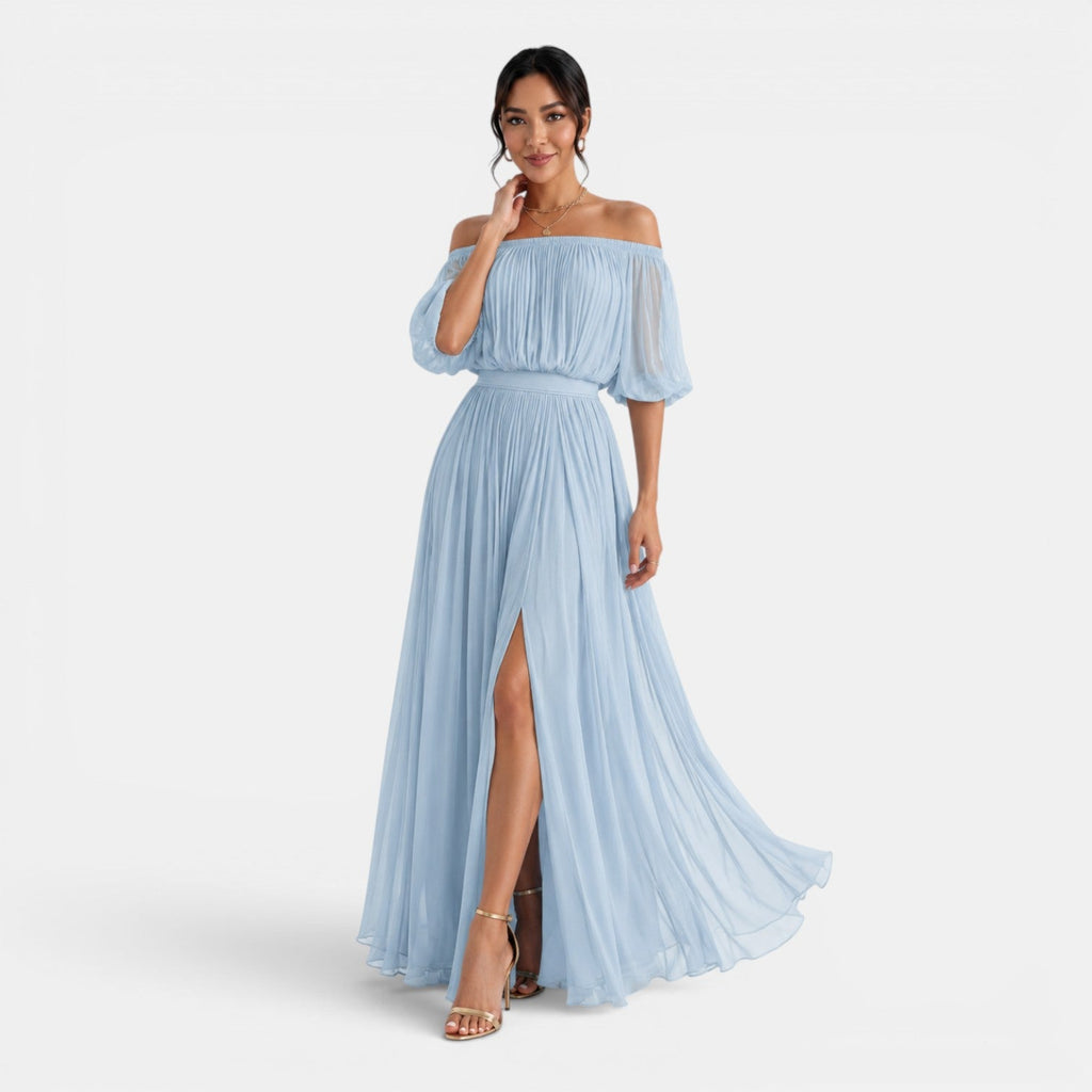 Vestido Largo Elegante Mujer