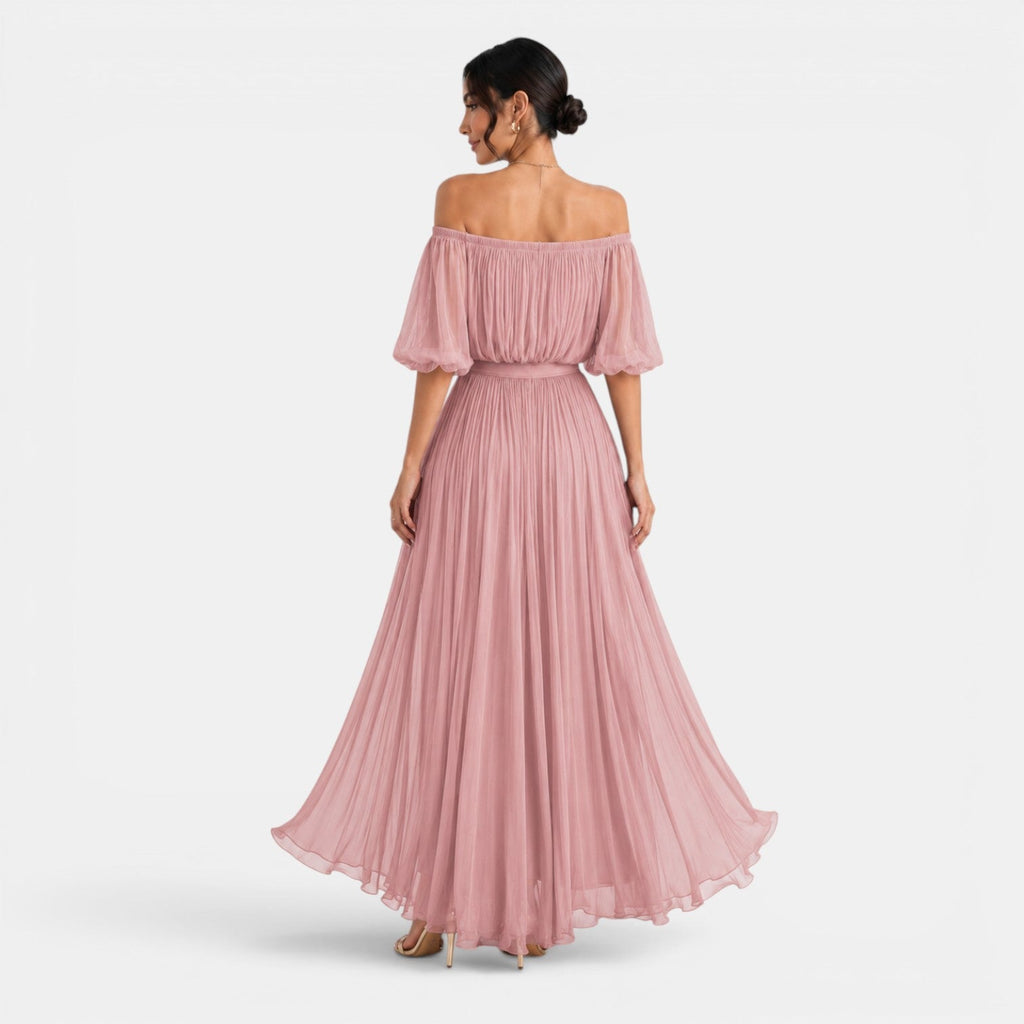 Vestido Largo Elegante Mujer