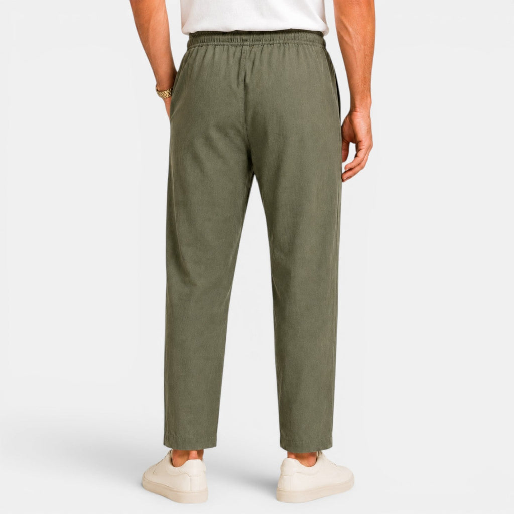 Pantalón Lino Hombre Casual