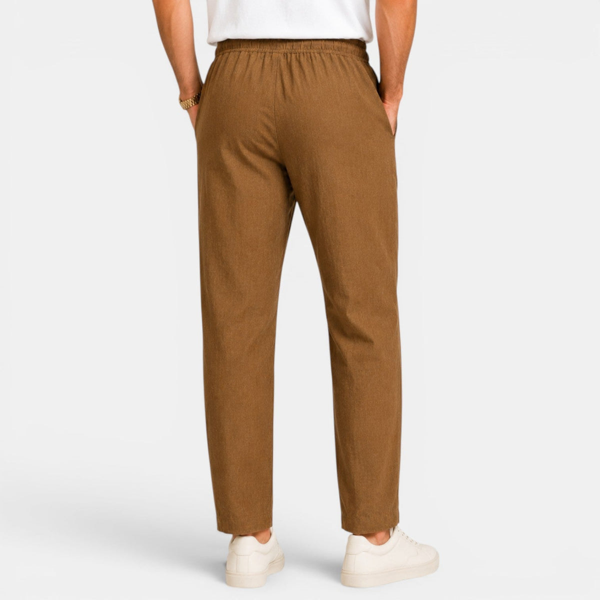 Pantalón Lino Hombre Casual