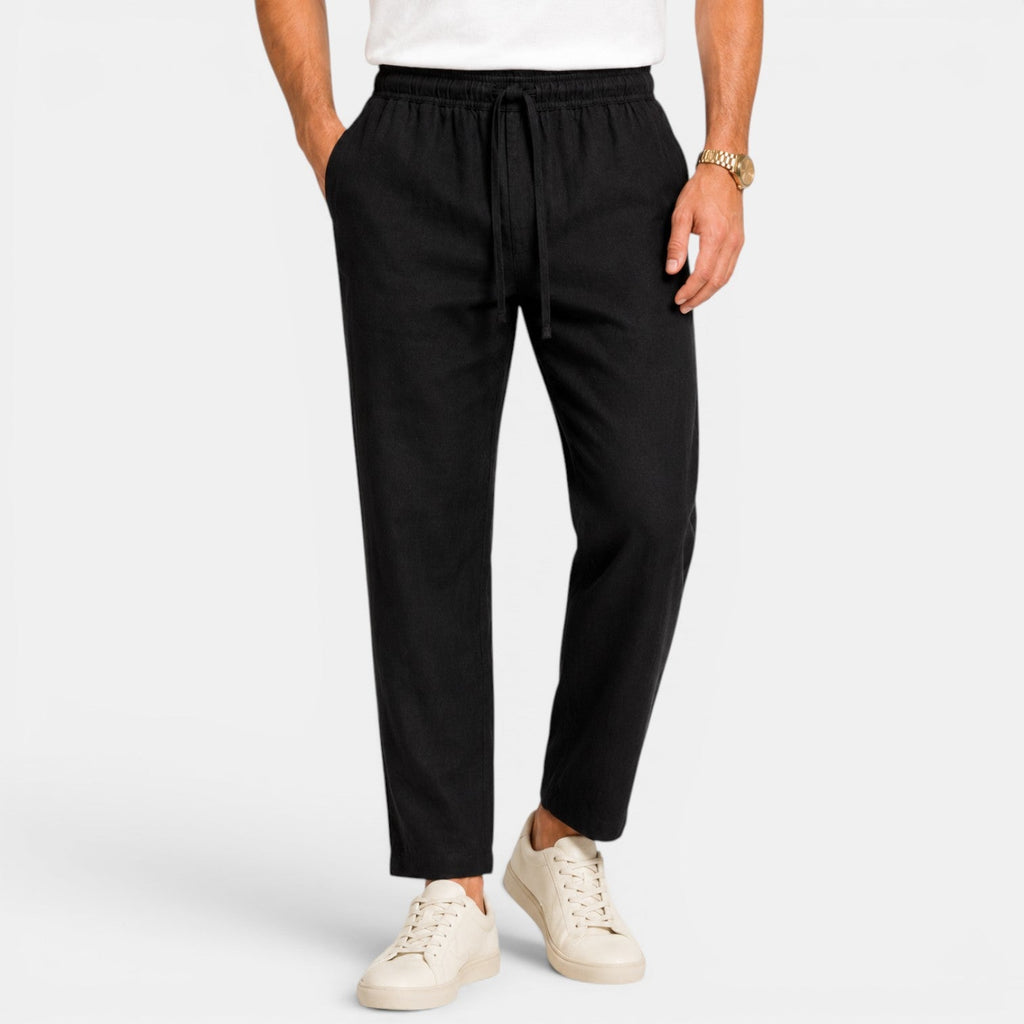 Pantalón Lino Hombre Casual