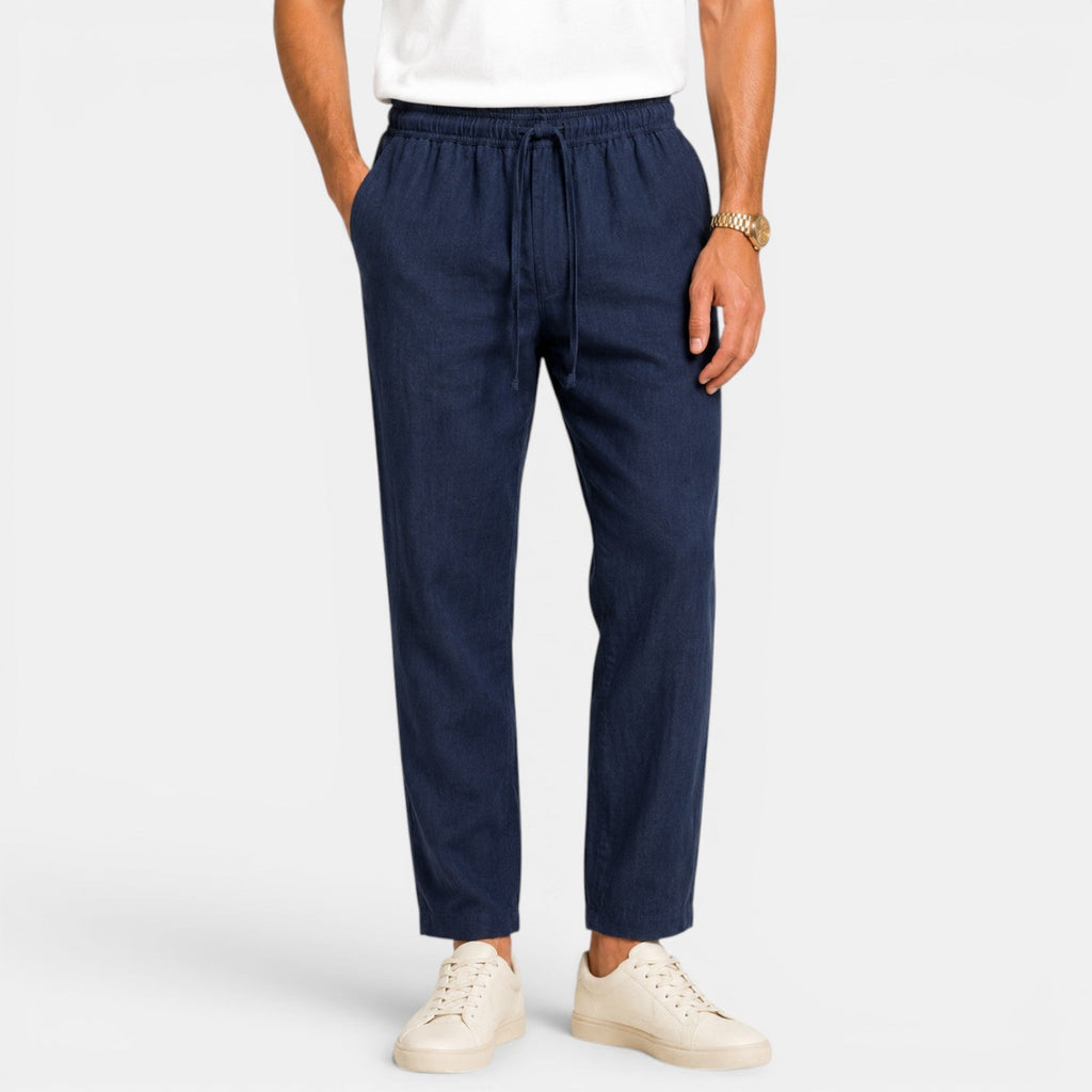 Pantalón Lino Hombre Casual