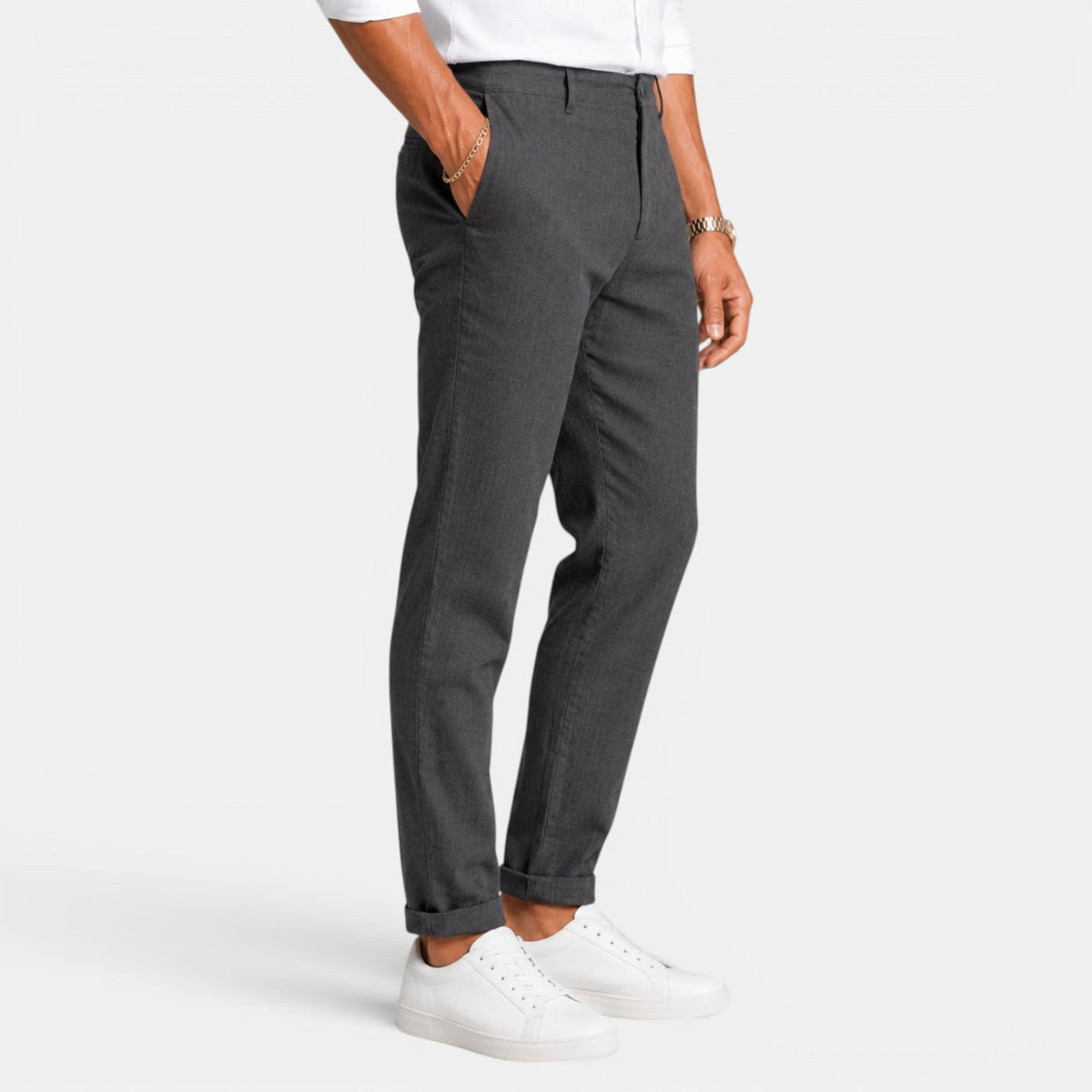 Pantalón Lino Hombre Elegante