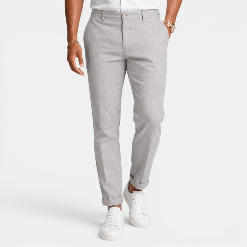 Pantalón Lino Hombre Elegante