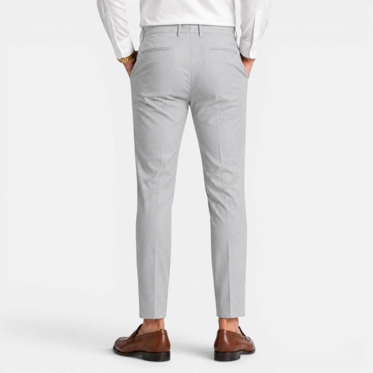 Pantalón chino hombre slim de estilo smart casual