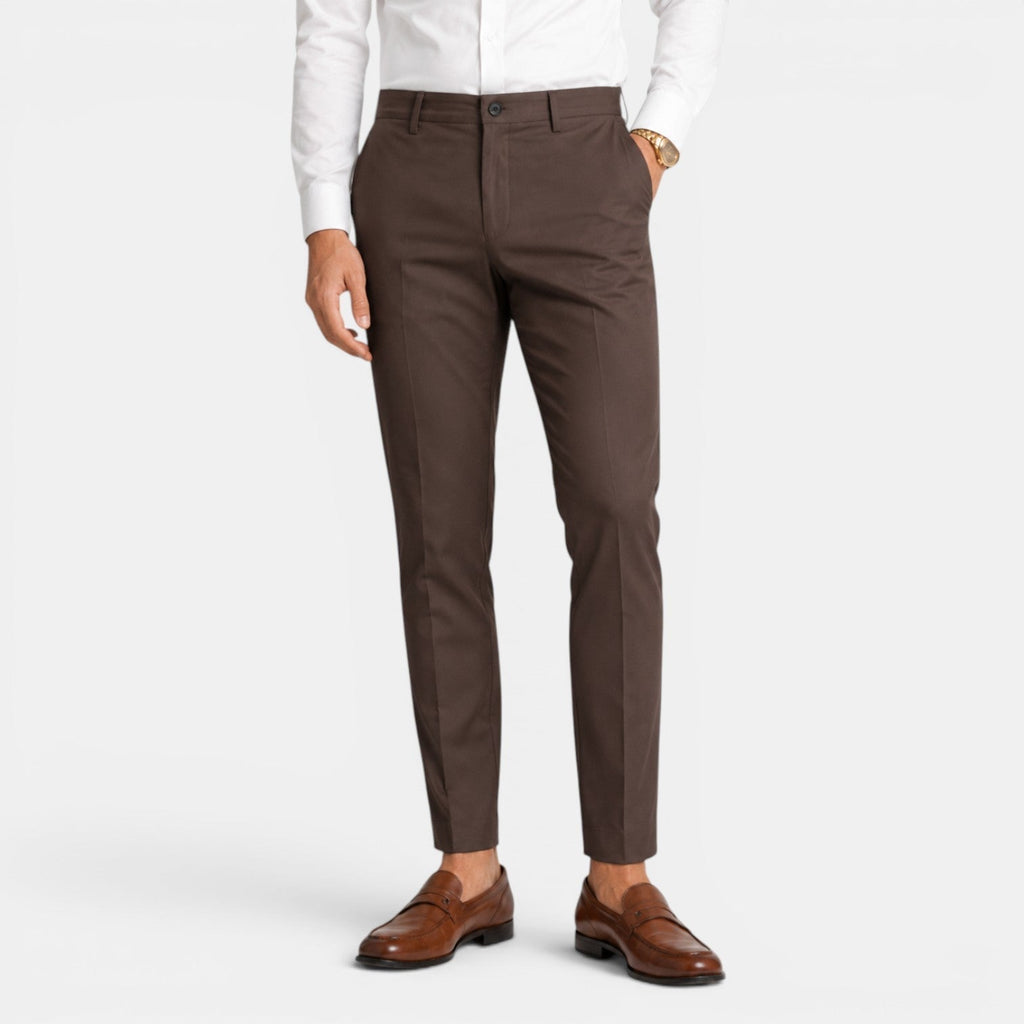 Pantalón chino hombre slim de estilo smart casual