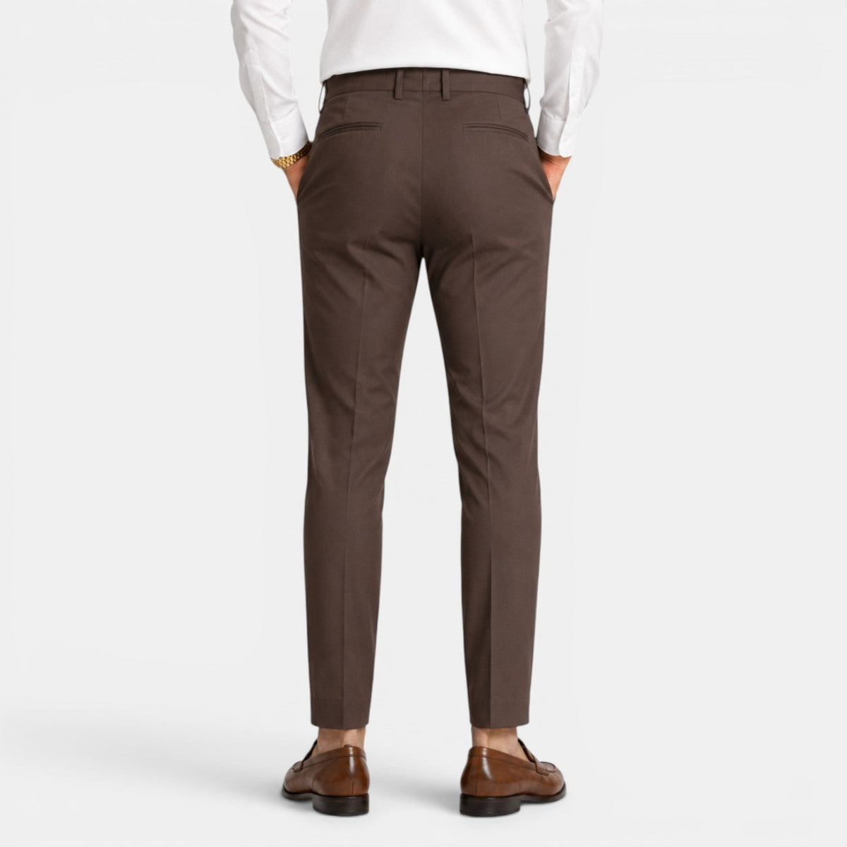 Pantalón chino hombre slim de estilo smart casual