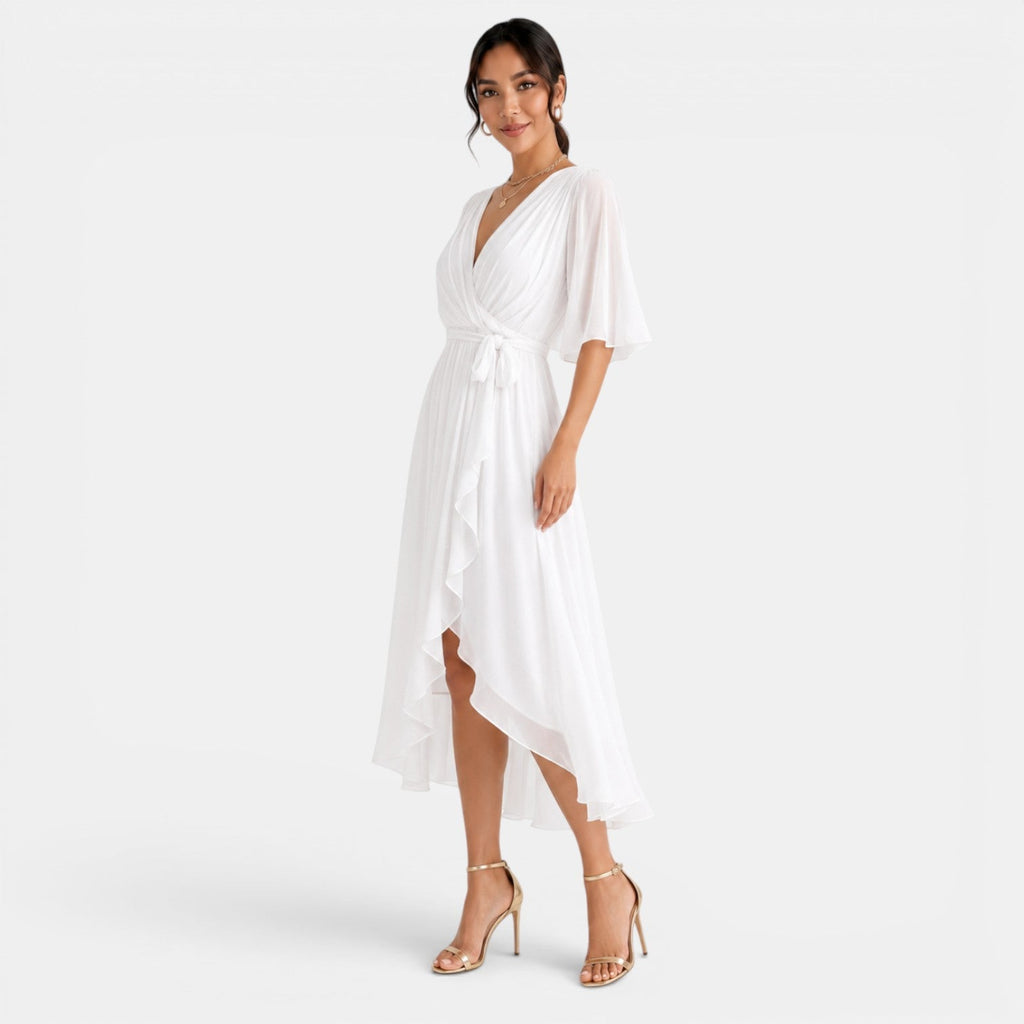 Vestido Midi Elegante Mujer