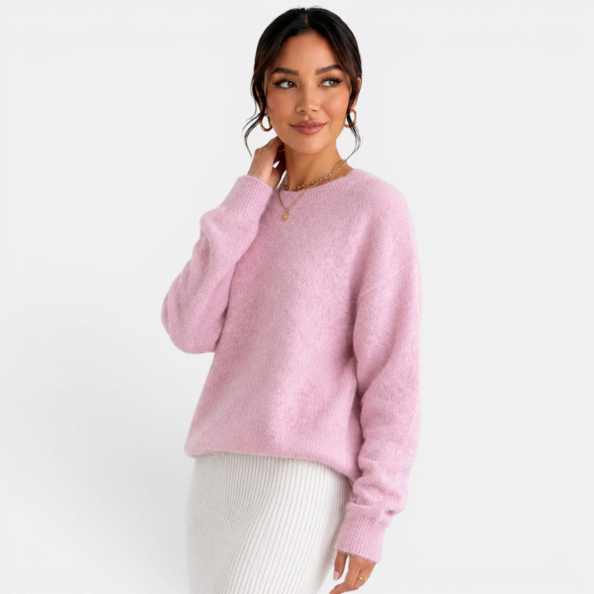 Suéter Mujer Cachemira Alpaca
