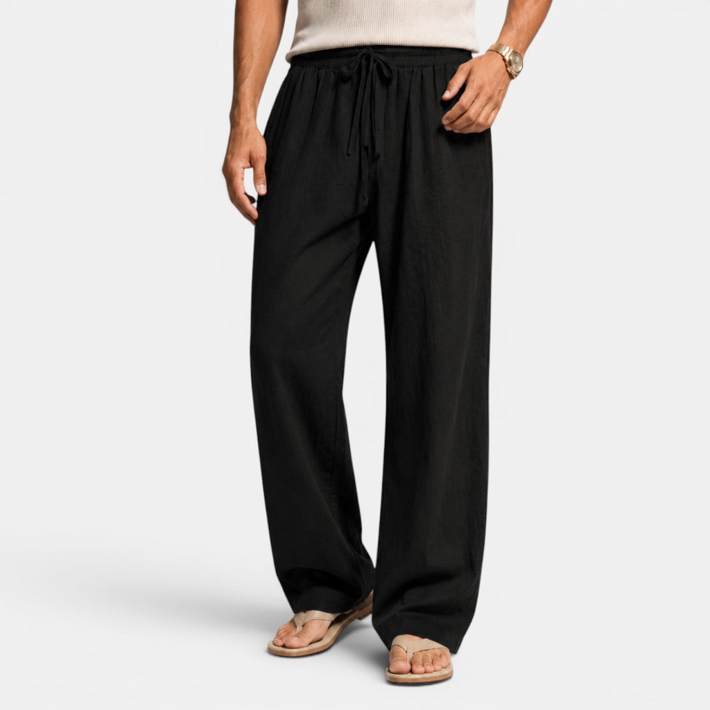 Pantalón Lino Hombre Casual