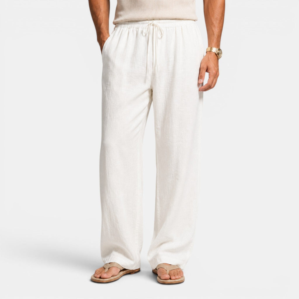 Pantalón Lino Hombre Casual