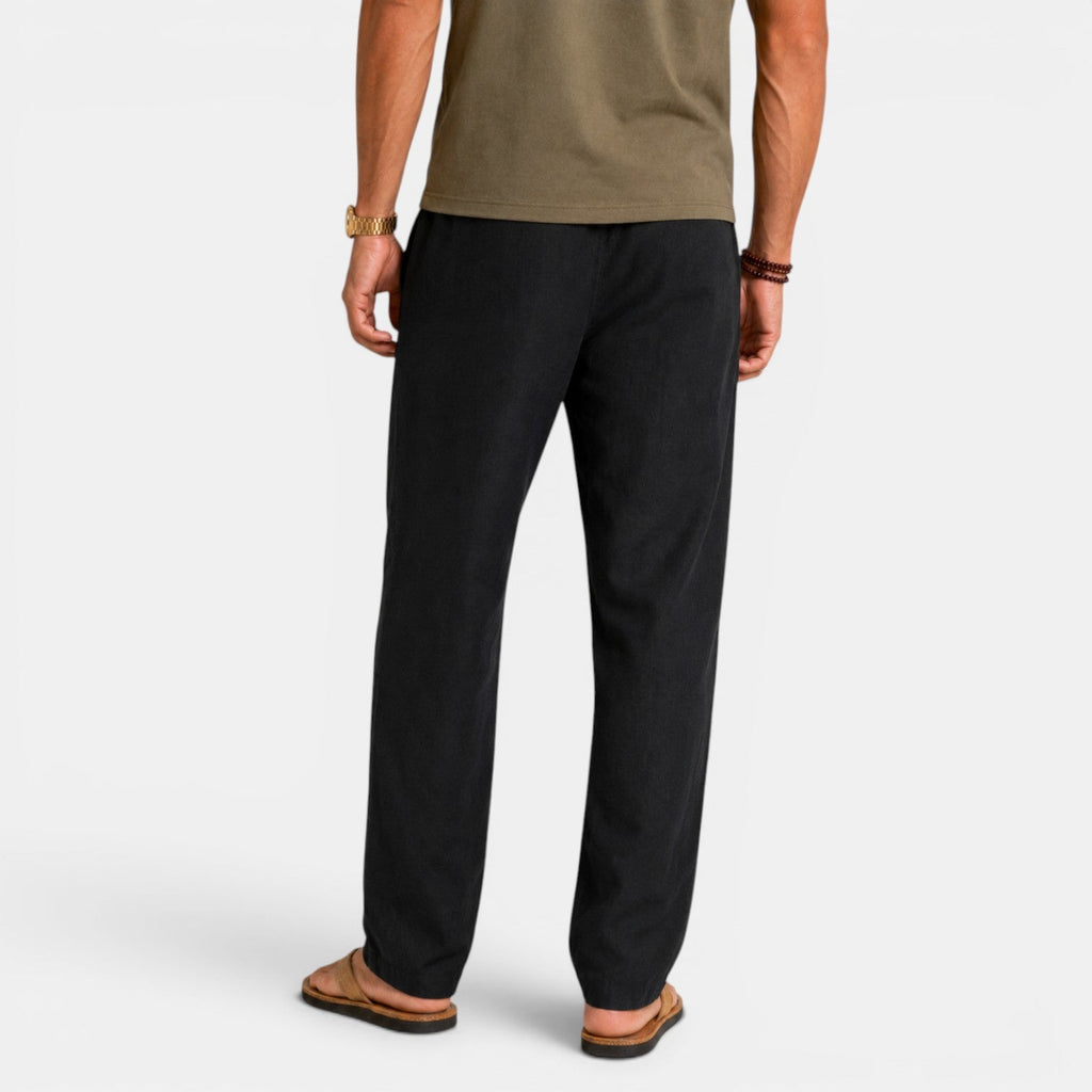 Pantalón Hombre Lino Holgado