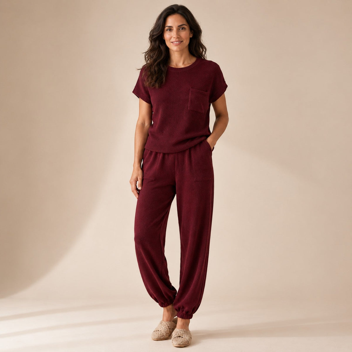 Conjunto Mujer de Punto Sofisticado