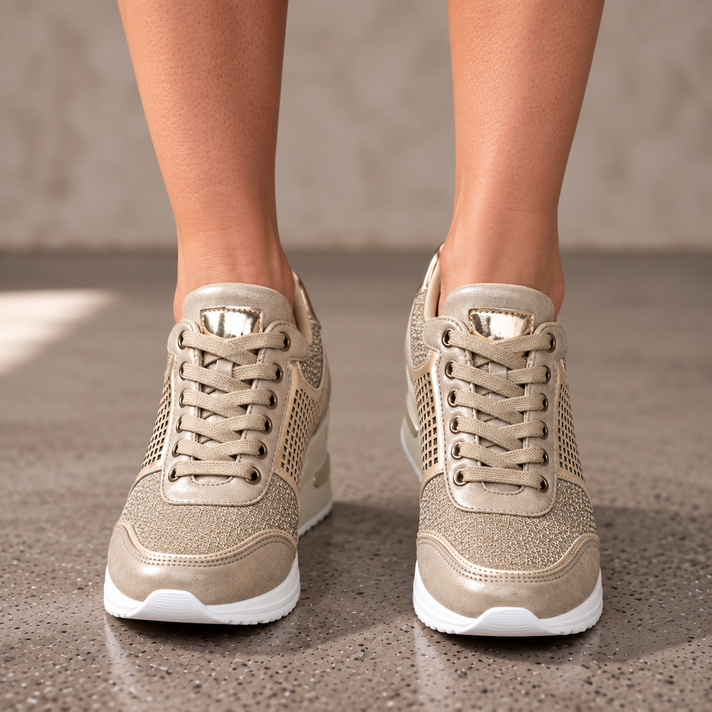 Zapatillas Ortopédicas Mujer Cómodas con Cordones