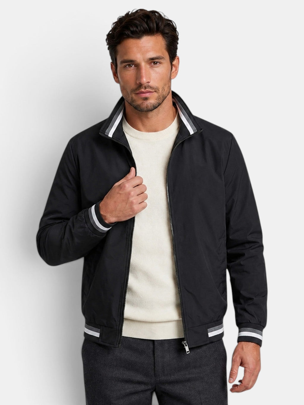 Chaqueta Bomber Hombre Cortavientos Casual