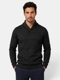 Sudadera Hombre Cuello Alto Botones