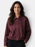 Chaqueta Mujer Ante Oversize Casual