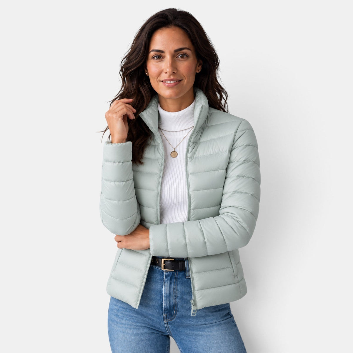 Chaqueta Acolchada Ligera Mujer Entretiempo