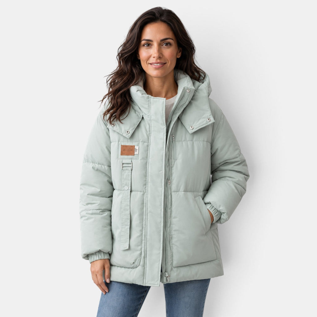 Chaqueta Plumón Mujer Entallada Invierno