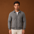 Chaqueta Bomber Hombre Casual con Cremallera