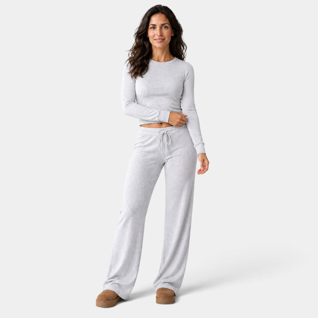 Conjunto Mujer de Punto Canalé Dos Piezas