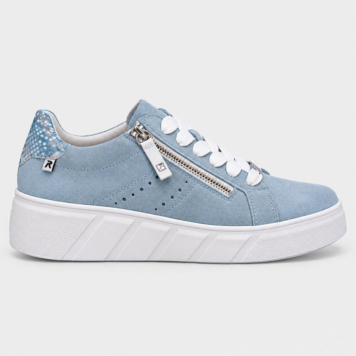 Zapatillas Mujer Azules Casual Cómodas