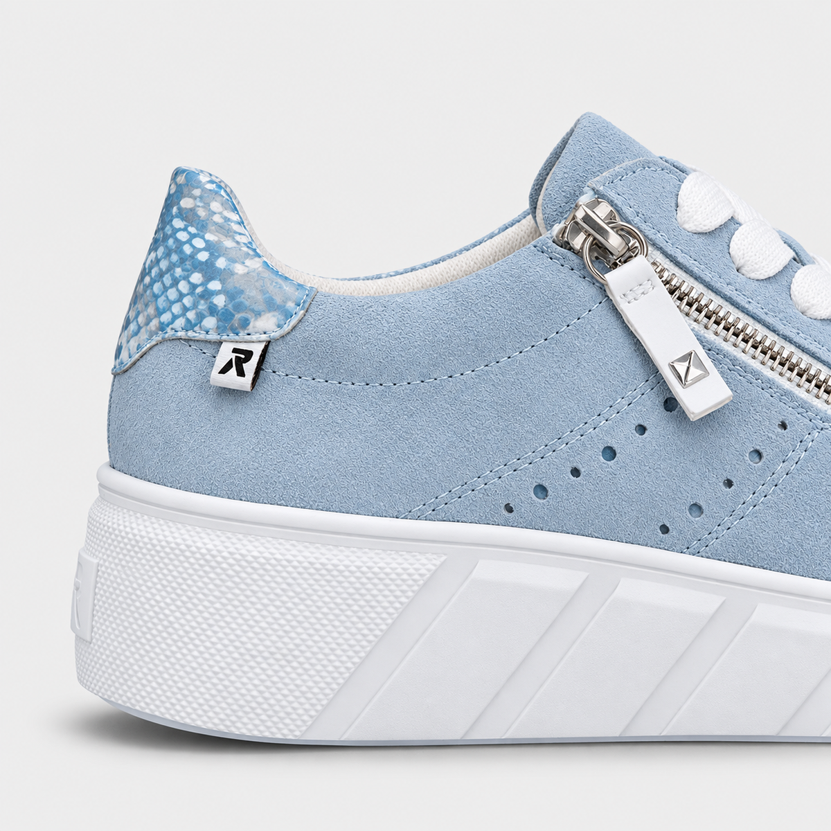 Zapatillas Mujer Azules Casual Cómodas