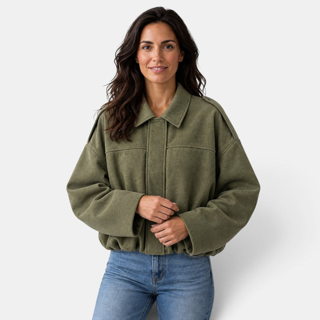 Chaqueta Bomber Mujer Casual Elegante