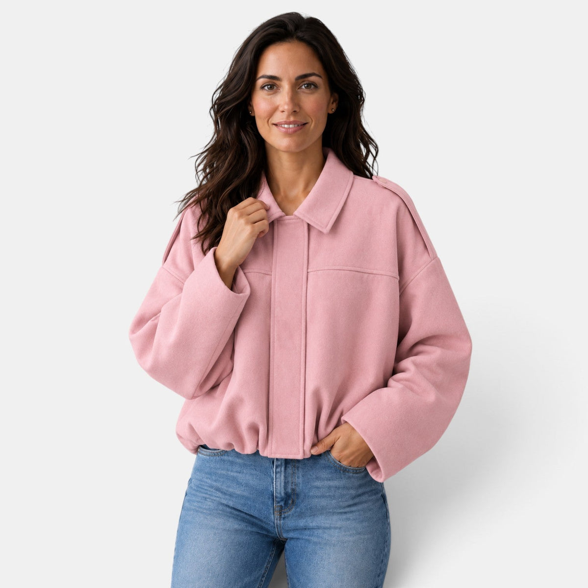Chaqueta Bomber Mujer Casual Elegante