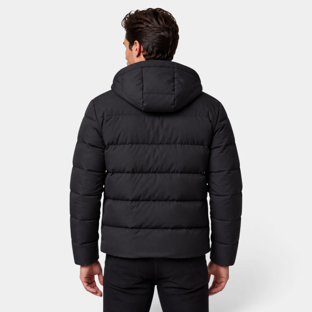 Chaqueta Hombre Invernal Acolchada Resistente a la Intemperie