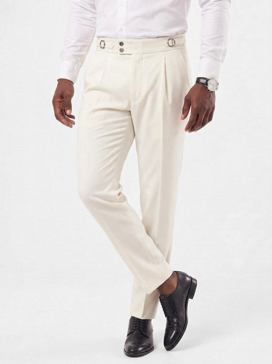 Pantalones Elásticos Clásicos Italia con Laterales - Cross & Crown