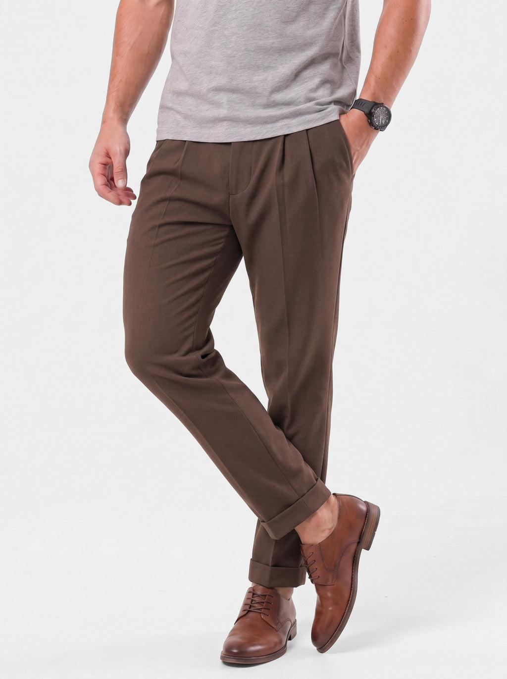 Pantalones Elegantes de Pana - Cross & Crown